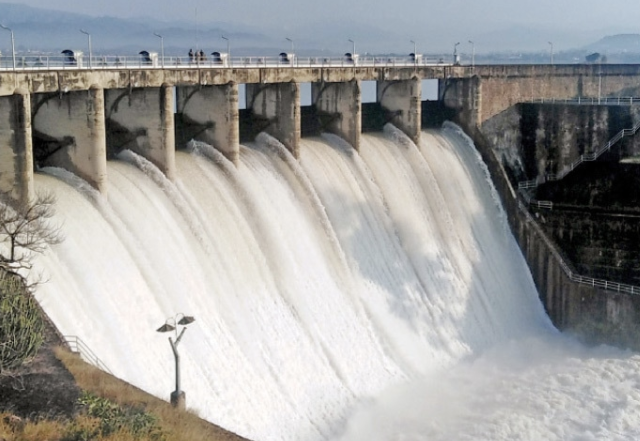 Rawal, Khanpur Dams Labraiz — Barsaat Ka Asar